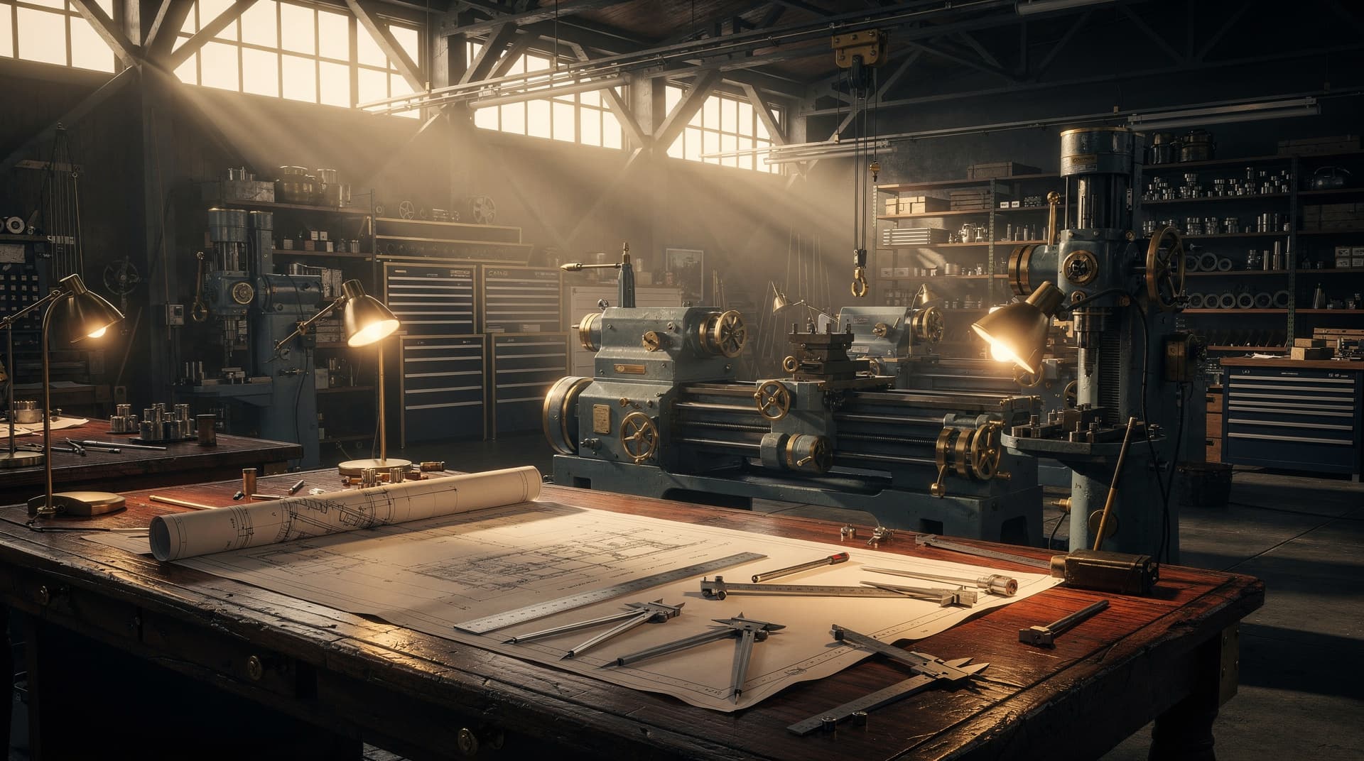 Industrial engineering infrastructure on site