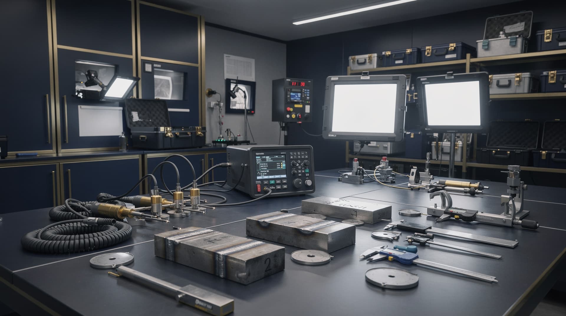 Destructive and non-destructive testing laboratory